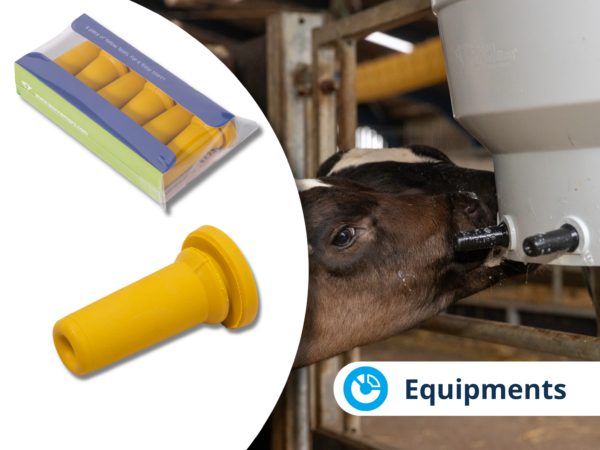 Wennemars® ECF calf teat yellow
